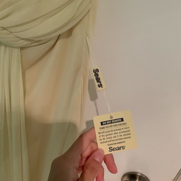 Jolie Yellow Strapless Cocktail Dress - Picture 5 of 5